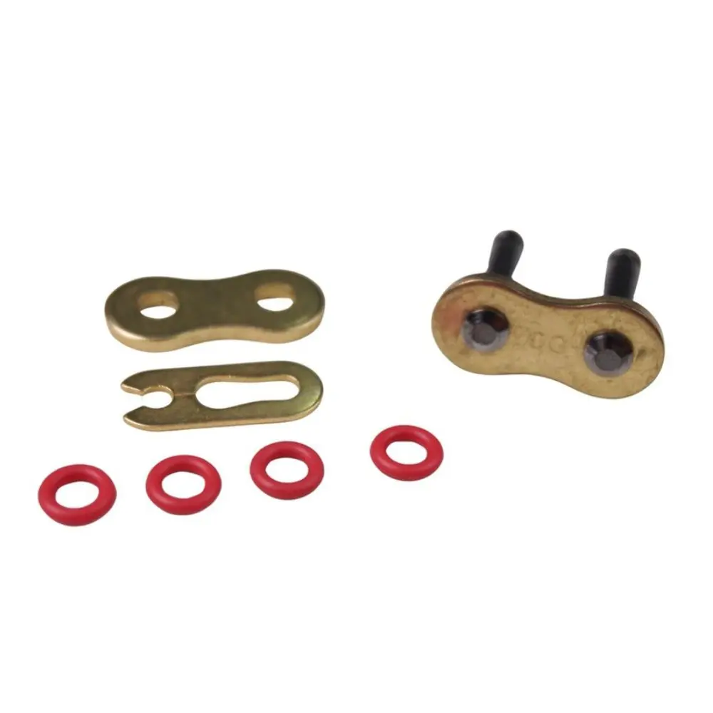 [120800501] PEGA CADENA DORADA DOBLE ORING 428HO